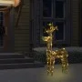 Christmas reindeer 90 LEDs acrylic 60x16x100 cm by vidaXL, Christmas lights - Ref: Foro24-329777, Price: 73,82 €, Discount: %