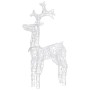 Christmas reindeer 90 LEDs acrylic 60x16x100 cm by vidaXL, Christmas lights - Ref: Foro24-329777, Price: 73,82 €, Discount: %