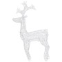 Christmas reindeer 90 LEDs acrylic 60x16x100 cm by vidaXL, Christmas lights - Ref: Foro24-329777, Price: 73,82 €, Discount: %