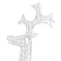 Christmas reindeer 90 LEDs acrylic 60x16x100 cm by vidaXL, Christmas lights - Ref: Foro24-329777, Price: 73,82 €, Discount: %