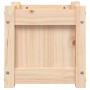 Jardinera madera maciza de pino 31x31x31 cm