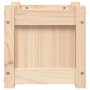 Jardinera madera maciza de pino 31x31x31 cm