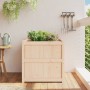 Jardinera de madera maciza de pino 70x70x70 cm en Maceteros y jardineras | Comprar online en Foro24