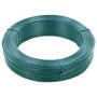Alambre de atar vallas acero verde ennegrecido 250 m 1,6/2,5 mm