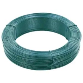 Alambre de atar vallas acero verde ennegrecido 250 m 1,6/2,5 mm