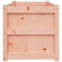 Jardinera madera maciza Douglas 90x50x50 cm