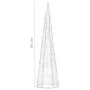 Deko-Pyramide, Acrylkegel, blaue LED-Leuchten, 60 cm von vidaXL, Weihnachtsbeleuchtung - Ref: Foro24-329799, Preis: 28,64 €, ...