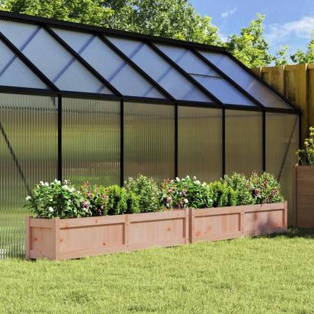 Jardineras de jardín 2 unidades madera maciza Douglas en Maceteros y jardineras | Comprar online en Foro24