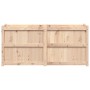Jardinera de madera maciza de pino 150x50x70 cm en Maceteros y jardineras | Comprar online en Foro24