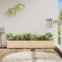 Jardinera de madera maciza de pino 180x31x31 cm en Maceteros y jardineras | Comprar online en Foro24