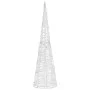 Blaue dekorative Pyramide aus Acryl, LED-Lichtkegel, 90 cm von vidaXL, Weihnachtsbeleuchtung - Ref: Foro24-329803, Preis: 38,...
