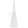 Blaue dekorative Pyramide aus Acryl, LED-Lichtkegel, 90 cm von vidaXL, Weihnachtsbeleuchtung - Ref: Foro24-329803, Preis: 38,...