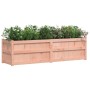 Jardinera madera maciza de abeto Douglas 180x50x50 cm