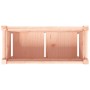 Jardinera con patas madera maciza de abeto Douglas 70x31x70 cm