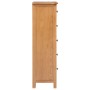 Cajonera sinfonier de madera de roble maciza 45x32x110 cm | Foro24.es | Tu tienda online para hogar, jardín y más Foro24.es