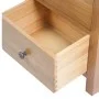 Kommode aus massivem Eichenholz, 45 x 32 x 110 cm von vidaXL, Schubladen - Ref: Foro24-329924, Preis: 334,57 €, Rabatt: %