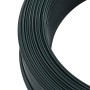 Alambre de atar vallas acero verde ennegrecido 250 m 2,3/3,8 mm