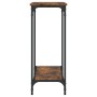 Mesa consola madera de ingeniería roble ahumado 101x30,5x75 cm en Mesas auxiliares | Comprar online en Foro24