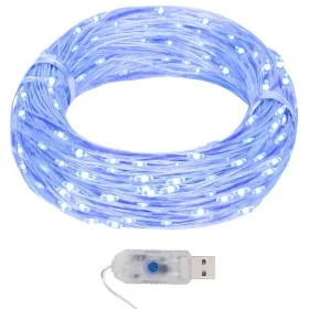 LED micro light garland 8 functions 40 m 400 blue LEDs by vidaXL, Christmas lights - Ref: Foro24-328849, Price: 21,27 €, Disc...