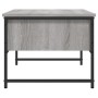 Mesa de centro madera de ingeniería gris Sonoma 101x49x39,5 cm