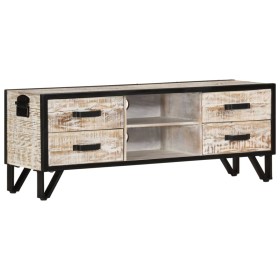 TV-Schrank aus massivem Akazienholz, 110 x 30 x 41 cm von vidaXL, TV-Möbel - Ref: Foro24-330081, Preis: 123,29 €, Rabatt: %