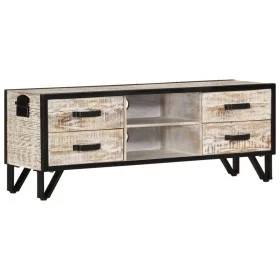TV-Schrank aus massivem Akazienholz, 110 x 30 x 41 cm von vidaXL, TV-Möbel - Ref: Foro24-330081, Preis: 122,44 €, Rabatt: %