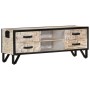 TV-Schrank aus massivem Akazienholz, 110 x 30 x 41 cm von vidaXL, TV-Möbel - Ref: Foro24-330081, Preis: 123,29 €, Rabatt: %