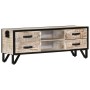 TV-Schrank aus massivem Akazienholz, 110 x 30 x 41 cm von vidaXL, TV-Möbel - Ref: Foro24-330081, Preis: 123,29 €, Rabatt: %