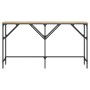 Mesa consola madera de ingeniería roble Sonoma 140x29x75 cm en Mesas auxiliares | Comprar online en Foro24