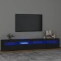 TV-Schrank mit LED-Leuchten Schwarz 240x35x40 cm von vidaXL, TV-Möbel - Ref: Foro24-3152723, Preis: 189,97 €, Rabatt: %