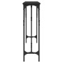 Mesa consola madera de ingeniería negro 180x23x75 cm