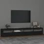 TV-Schrank mit LED-Leuchten Schwarz 240x35x40 cm von vidaXL, TV-Möbel - Ref: Foro24-3152723, Preis: 189,97 €, Rabatt: %