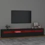 TV-Schrank mit LED-Leuchten Schwarz 240x35x40 cm von vidaXL, TV-Möbel - Ref: Foro24-3152723, Preis: 189,97 €, Rabatt: %