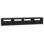 TV-Schrank mit LED-Leuchten Schwarz 240x35x40 cm von vidaXL, TV-Möbel - Ref: Foro24-3152723, Preis: 181,10 €, Rabatt: %