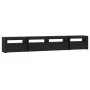 TV-Schrank mit LED-Leuchten Schwarz 240x35x40 cm von vidaXL, TV-Möbel - Ref: Foro24-3152723, Preis: 189,97 €, Rabatt: %