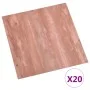 Self-adhesive floor boards 20 units PVC 1.86 m² red by vidaXL, Floors and carpets - Ref: Foro24-330127, Price: 31,47 €, Disco...