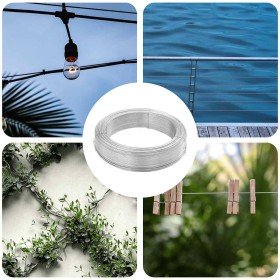 Alambre para atar vallas acero 250 m 2 mm