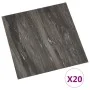 Selbstklebende Bodendielen 20 Einheiten PVC 1,86 m² dunkelgrau von vidaXL, Böden und Teppiche - Ref: Foro24-330138, Preis: 30...