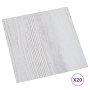 Selbstklebende Paletten 20 Stück PVC 1,86 m² hellgrau von vidaXL, Böden und Teppiche - Ref: Foro24-330145, Preis: 36,69 €, Ra...