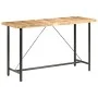Mesa de bar madera maciza de mango rugosa 180x70x107 cm de vidaXL, Mesas de cocina y de comedor - Ref: Foro24-286613, Precio:...