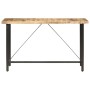Solid mango wood bar table, rough texture, 180x70x107 cm by vidaXL, Kitchen and dining tables - Ref: Foro24-286613, Price: 36...