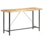 Mesa de bar madera maciza de mango rugosa 180x70x107 cm de vidaXL, Mesas de cocina y de comedor - Ref: Foro24-286613, Precio:...