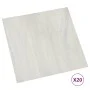 Self-adhesive pallets 20 units PVC 1.86 m² cream by vidaXL, Floors and carpets - Ref: Foro24-330147, Price: 36,71 €, Discount: %