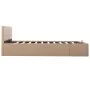 Cama canapé hidráulica cuero sintético capuchino 180x200 cm de vidaXL, Camas y somieres - Ref: Foro24-285533, Precio: 339,03 ...