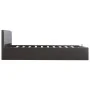 Cama canapé hidráulica cuero sintético gris 160x200 cm de vidaXL, Camas y somieres - Ref: Foro24-285526, Precio: 342,90 €, De...