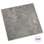 Selbstklebender Bodenbelag 20 Stk. PVC grau 1,86 m² von vidaXL, Böden und Teppiche - Ref: Foro24-330148, Preis: 35,17 €, Raba...