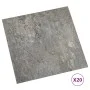 Self-adhesive floor pallets 20 units PVC gray 1.86 m² by vidaXL, Floors and carpets - Ref: Foro24-330148, Price: 33,26 €, Dis...