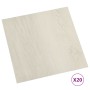 Tarimas autoadhesivas 20 unidades PVC 1,86 m² beige de vidaXL, Suelos y moquetas - Ref: Foro24-330153, Precio: 35,37 €, Descu...