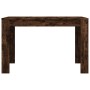 Mesa de comedor madera de ingeniería roble ahumado 120x60x76 cm en Mesas de cocina y de comedor | Comprar online en Foro24
