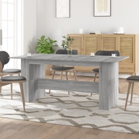 Mesa de comedor madera de ingeniería Sonoma gris 180x90x76 cm Mesa de comedor madera de ingeniería Sonoma gris 180x90x76 cm